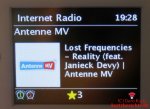 Blaupunkt Internet Radio IRD 300 - Displayanzeige bei Internetradio